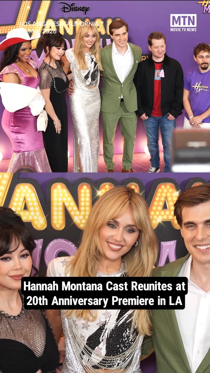 Hannah Montana Cast Reunites at 20th Anniversary Special Premiere