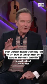 Bryan Cranston Reveals Crazy Body Part He Got Stung on During Chaotic Bee Stunt for 'Malcolm in the Middle'