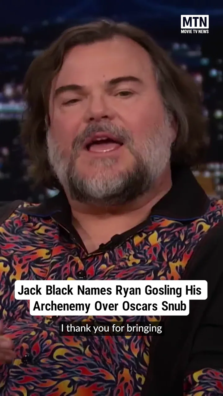 Jack Black Names Ryan Gosling His Archenemy Over Oscars Snub