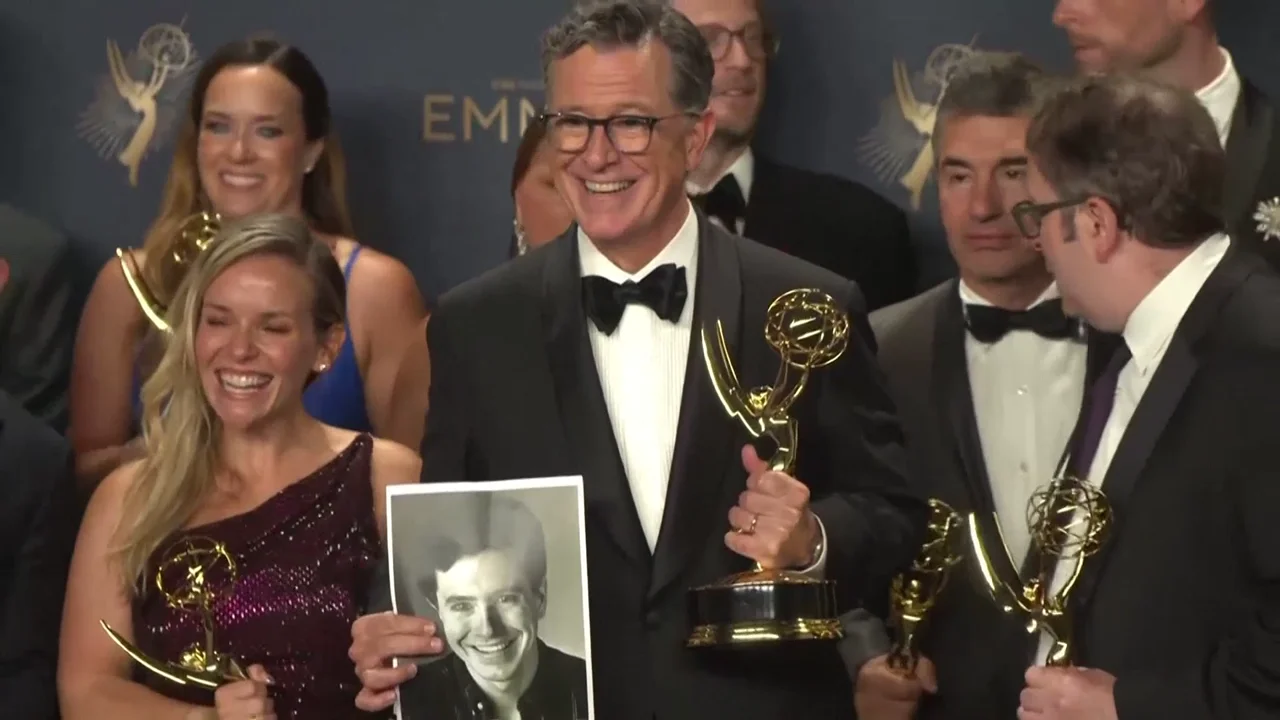George Clooney, Robert De Niro, and more celebs bid emotional farewell to Stephen Colbert's late show