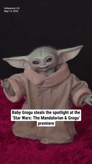Baby Grogu steals the spotlight at the ‘Star Wars: The Mandalorian & Grogu’ premiere