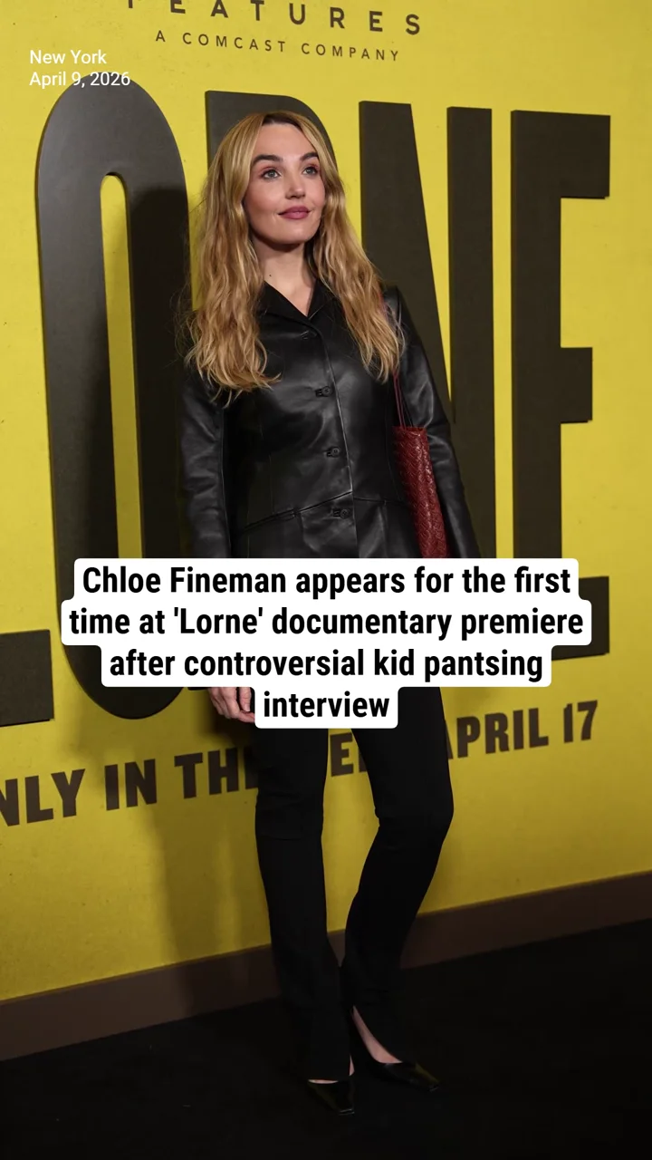 Chloe Fineman appears for the first time at 'Lorne' documentary premiere after controversial kid pantsing interview