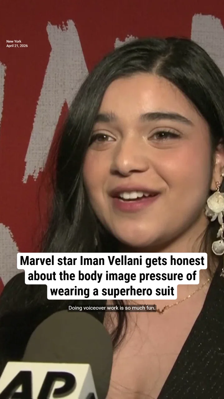Marvel actress Iman Vellani gets honest about the body image pressure of wearing a superhero suit