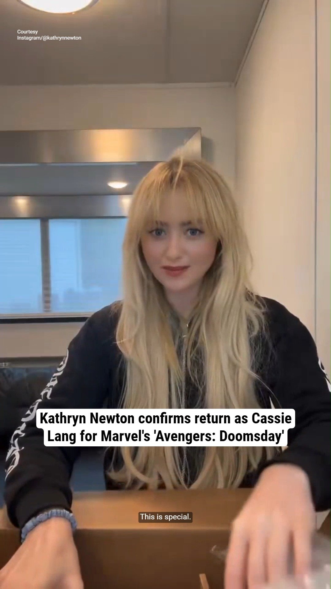 Kathryn Newton confirms return as Cassie Lang for Marvel's 'Avengers: Doomsday'