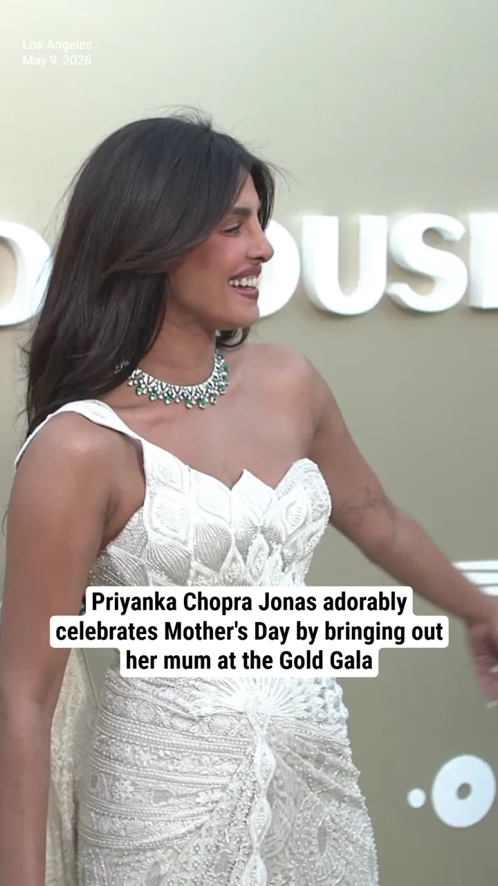 Priyanka Chopra Jonas adorably celebrates Mother's Day by bringing out her mum at the Gold Gala