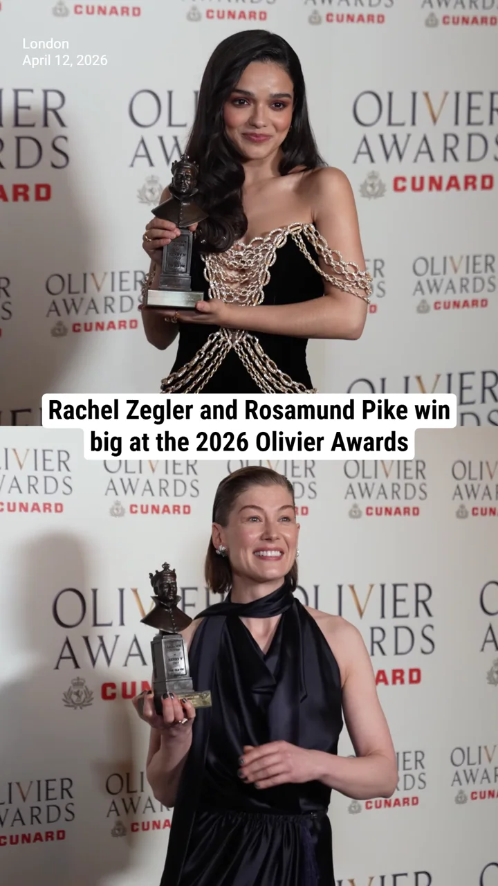 Rachel Zegler and Rosamund Pike win big at the 2026 Olivier Awards
