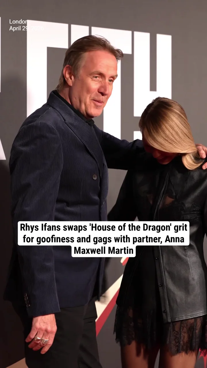 Rhys Ifans swaps 'House of the Dragon' grit for goofiness and gags with partner, Anna Maxwell Martin