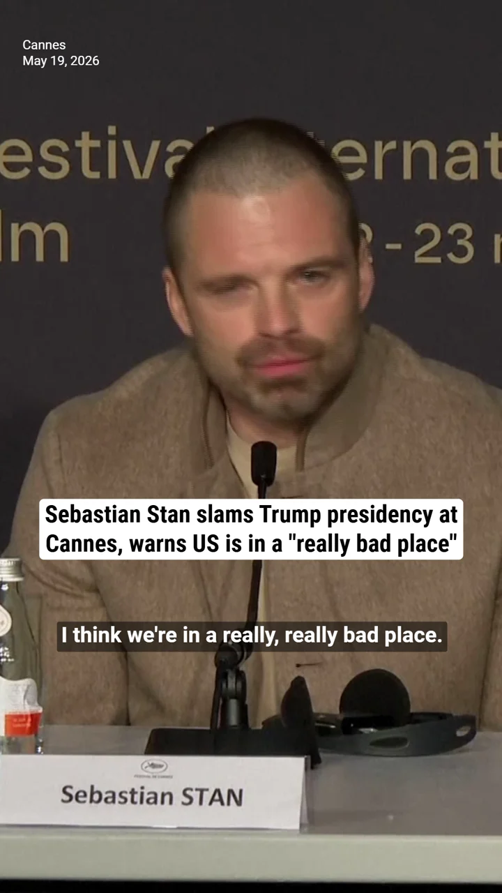 Sebastian Stan slams Trump presidency at Cannes, warns US is in a "really bad place"