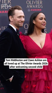 Tom Hiddleston and Zawe Ashton are all loved up at The Olivier Awards 2026 after welcoming second child