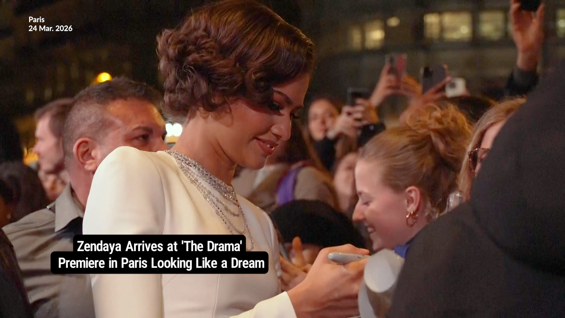 Zendaya Arrives at 'The Drama' Premiere in Paris Looking Like a Dream