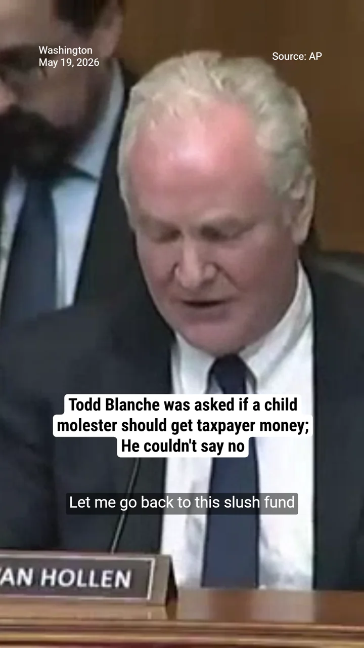 Todd Blanche was asked if a child molester should get taxpayer money; He couldn't say no