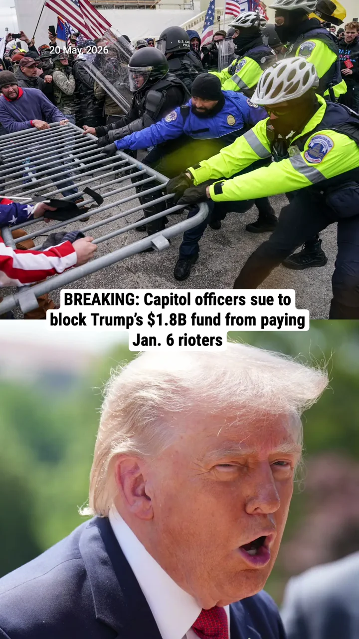 BREAKING: Capitol officers sue to block Trump’s $1.8B fund from paying Jan. 6 rioters