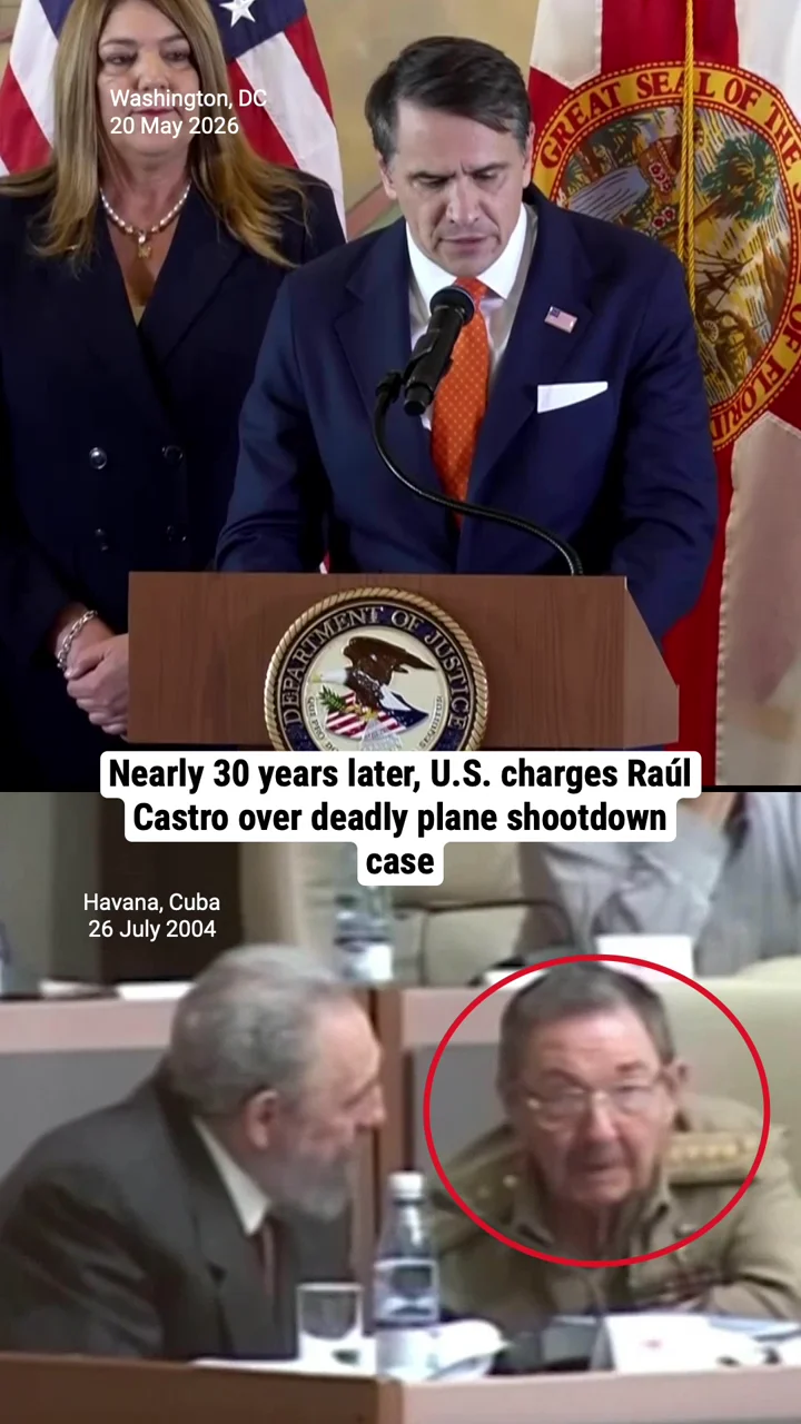 Nearly 30 years later, U.S. charges Raúl Castro over deadly plane shootdown case