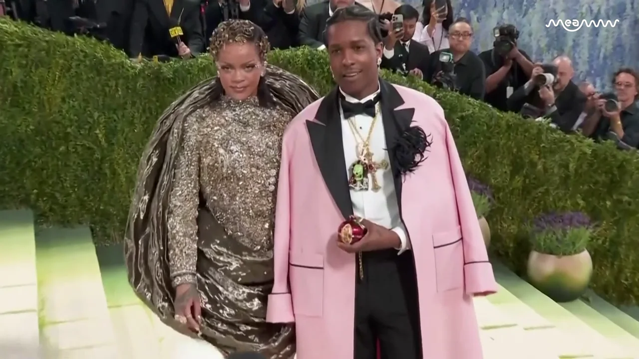 Rihanna Shines Bright Like a Diamond with A$AP Rocky in Show-Stopping Met Gala Look