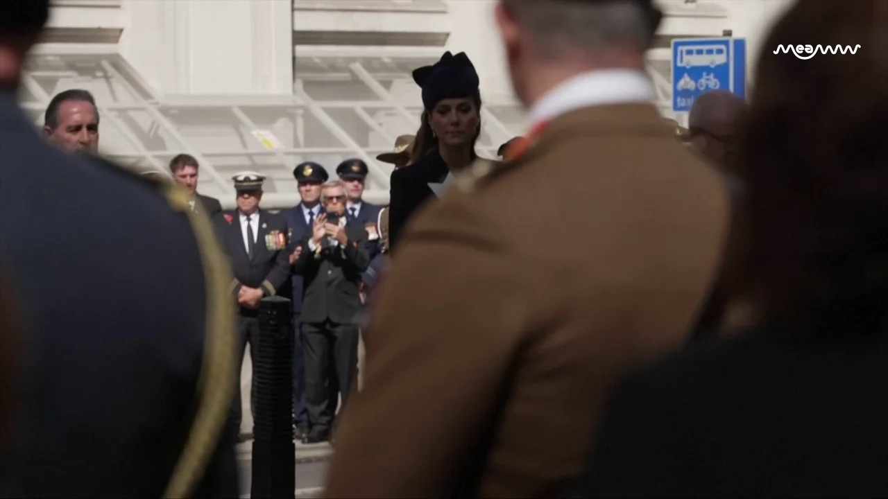 Watch: Princess of Wales Gracefully Bows Her Head to Honor WWI Soldiers