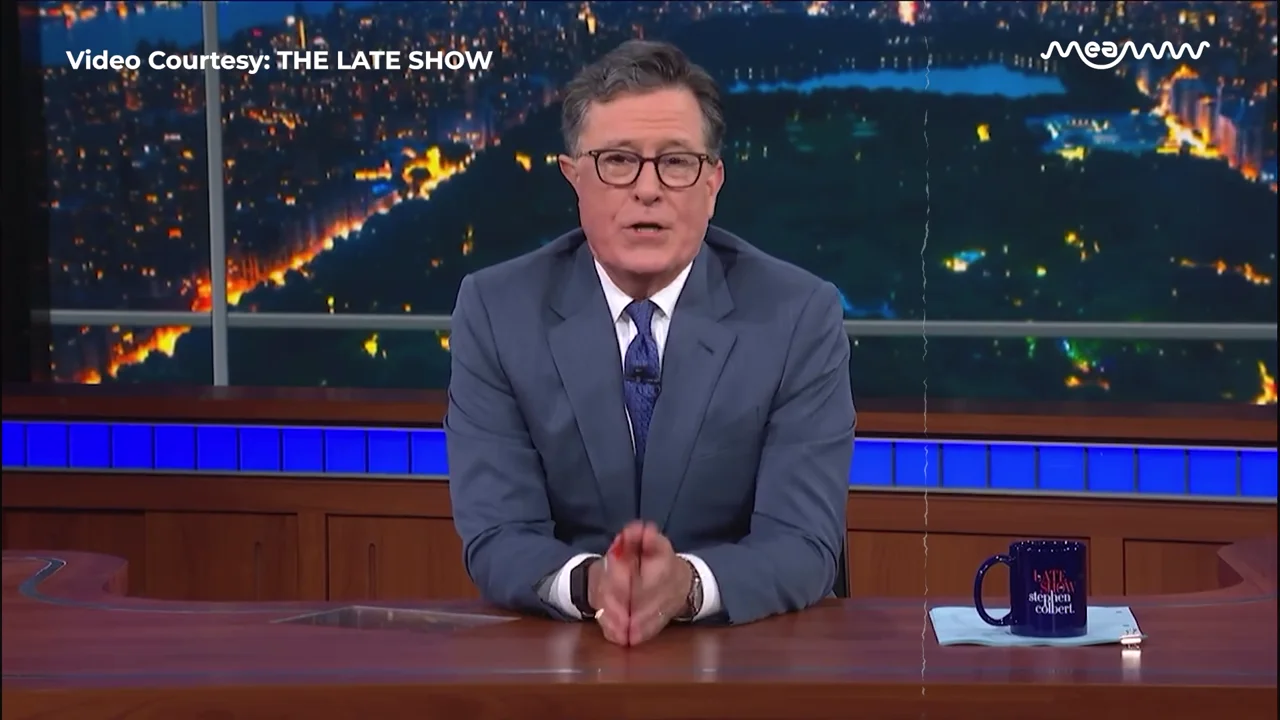 Late Night Hosts Reunite to Support  01Stephen Colbert Ahead of Final Show
