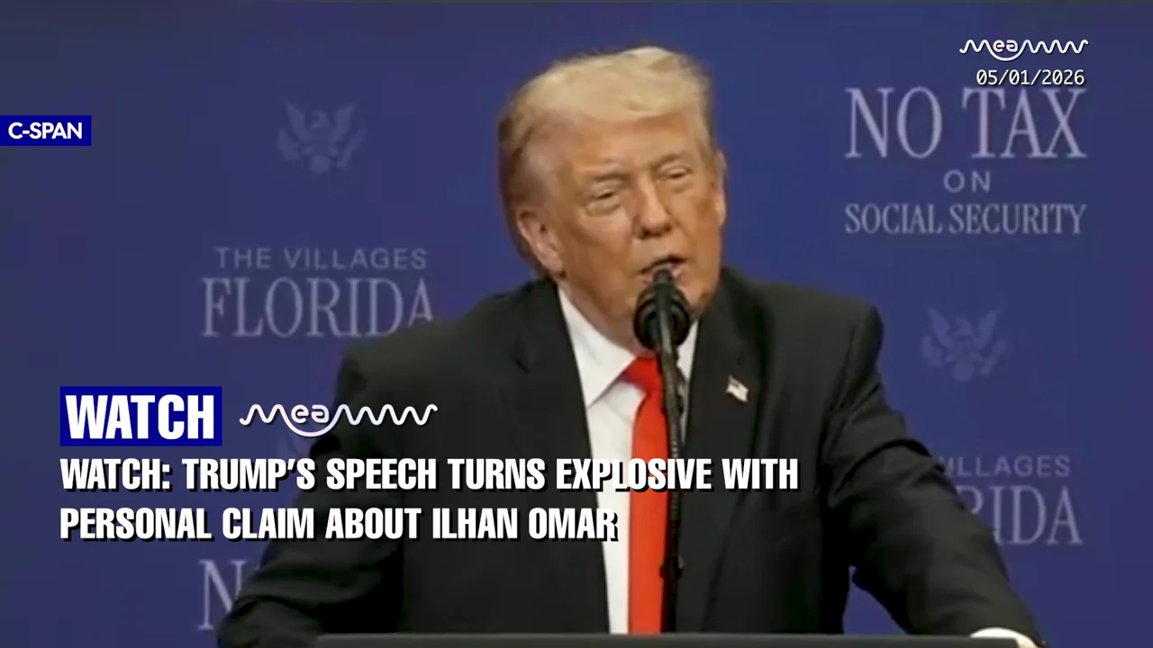 “MARRIED HER BROTHER, IT'S ILLEGAL” Trump REIGNITES Shocking Ilhan Omar Attack in Florida!