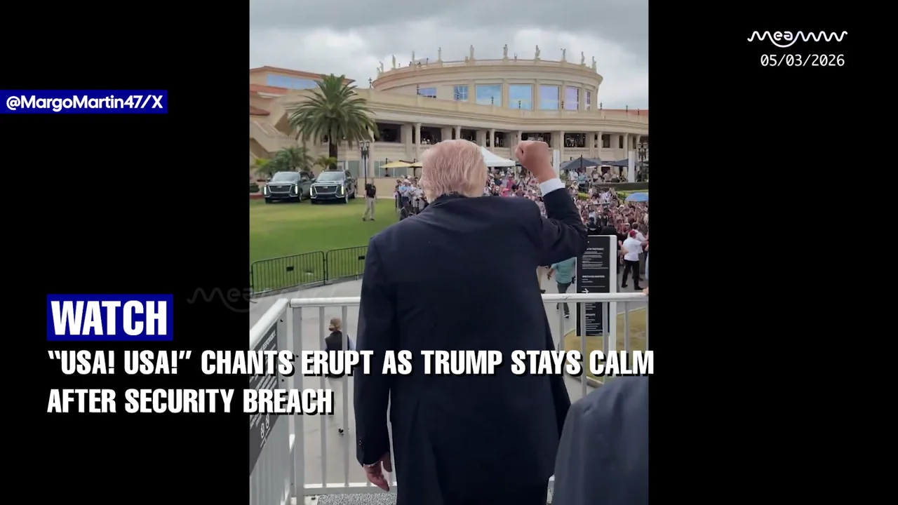 “USA! USA!”: Crowd Roars as Trump Defies New Security Scare at Cadillac Championship