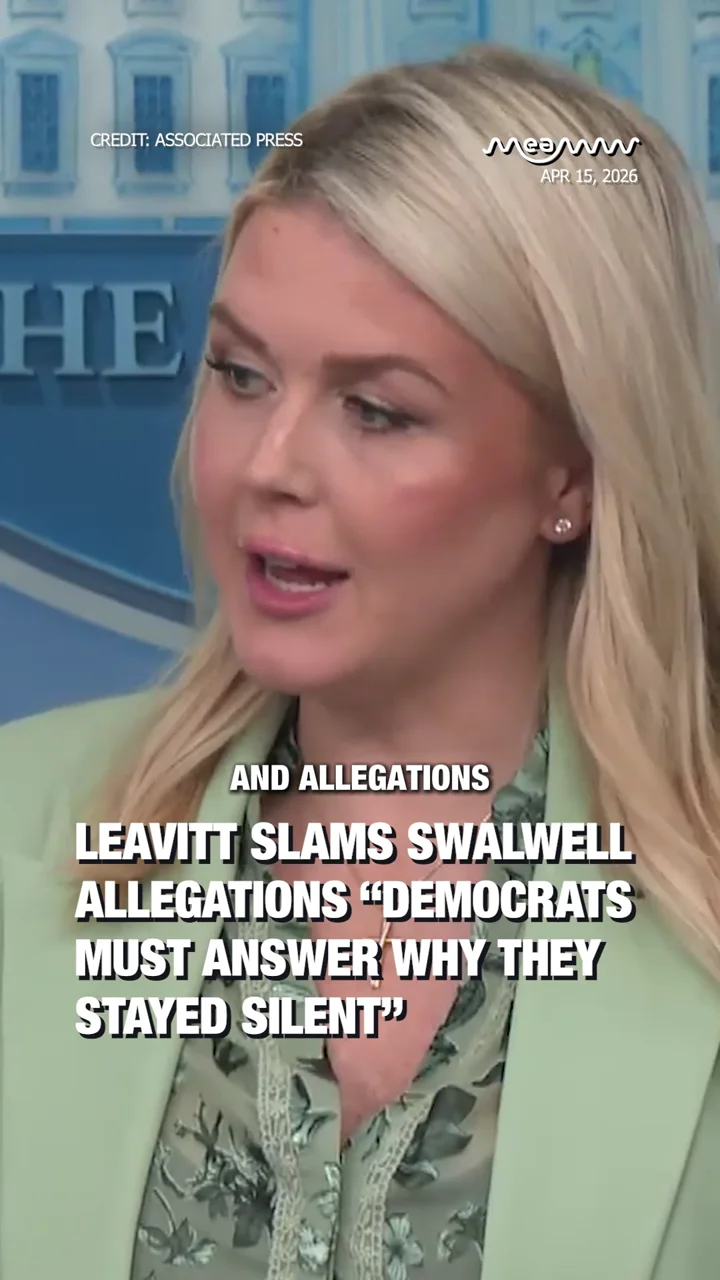 Leavitt Slams Swalwell Allegations “Democrats Must Answer Why They Stayed Silent”