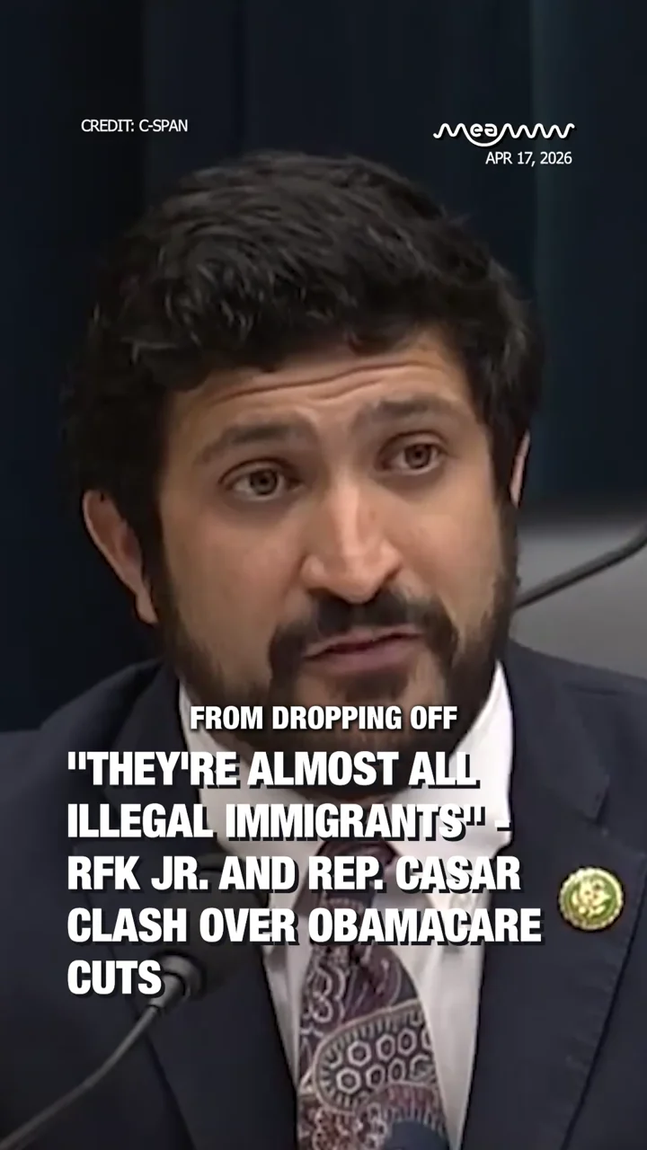 "They're almost all illegal immigrants" — RFK Jr. and Rep. Casar clash over Obamacare cuts