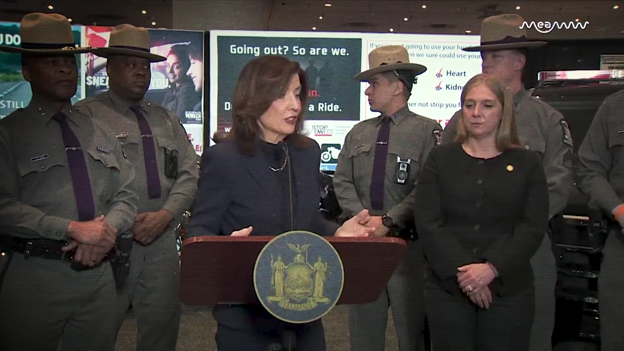 ‘Tax the Rich’ Protest Derails Gov. Kathy Hochul Press Conference — Chaos Erupts Over Trump Claims in NYC