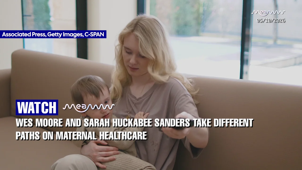 TWO VISIONS: Wes Moore vs. Sarah Huckabee Sanders on Maternal Health!