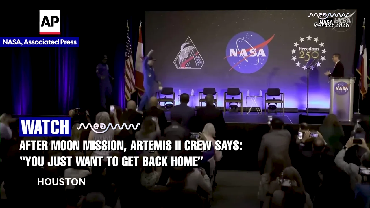 "Earth Was Just a Lifeboat Hanging in the Universe" — Artemis II Astronauts Speak Out After Historic Moon Mission