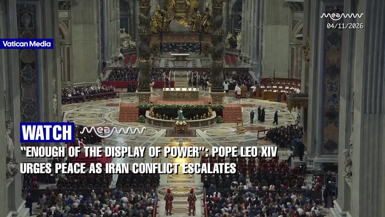“Enough of War”: Pope Leo XIV Slams Power Politics Fueling Iran Conflict