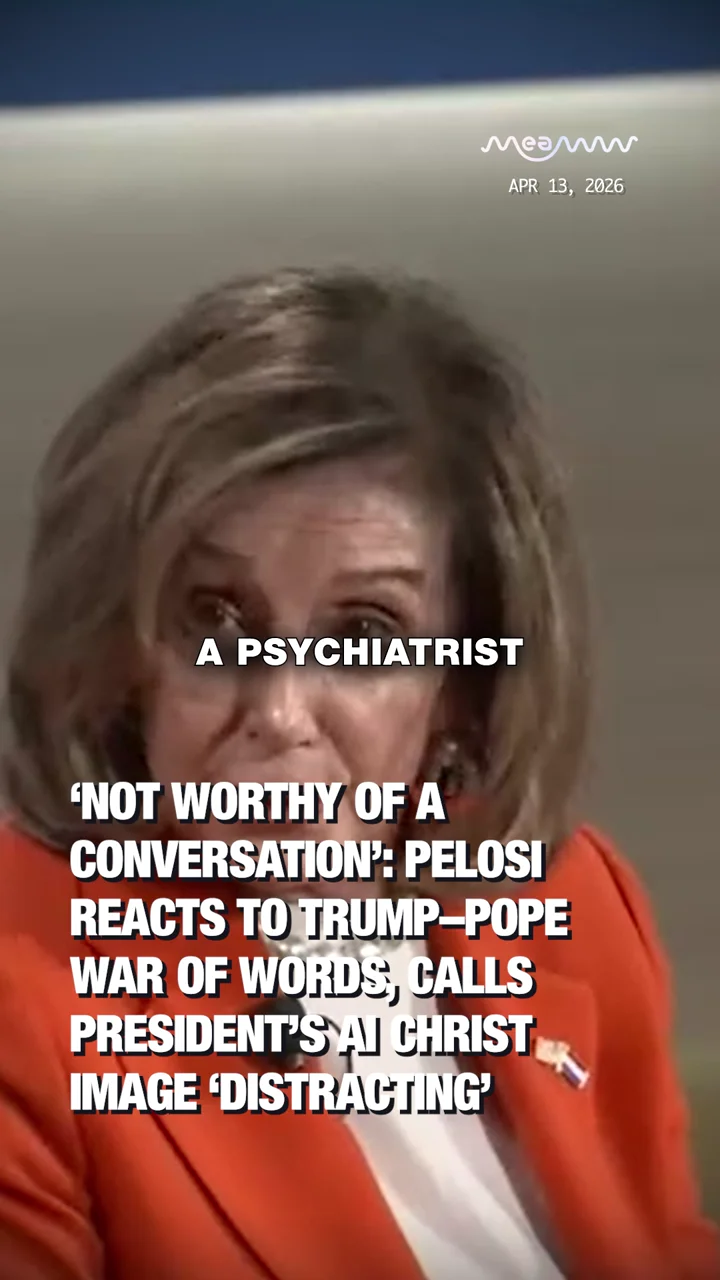 ‘Not Worthy of a Conversation’: Pelosi Reacts to Trump–Pope War of Words, Calls President’s AI Christ Image ‘Distracting’