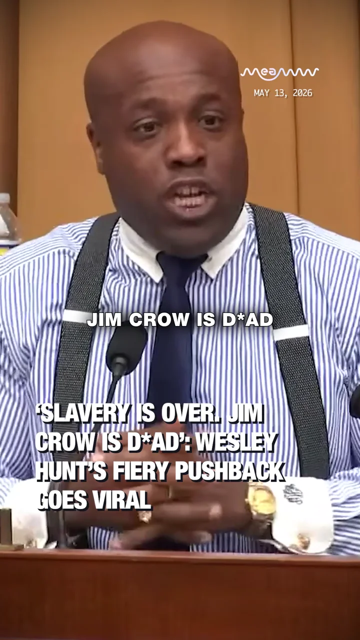 ‘Slavery Is Over. Jim Crow Is D*ad’: Wesley Hunt’s Fiery Pushback Goes Viral