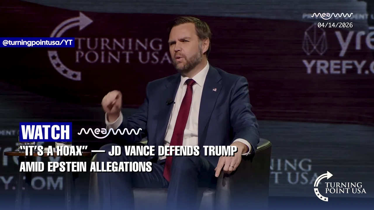 "Epstein Hated Trump's Guts" — JD Vance Breaks Down Newly Released Emails