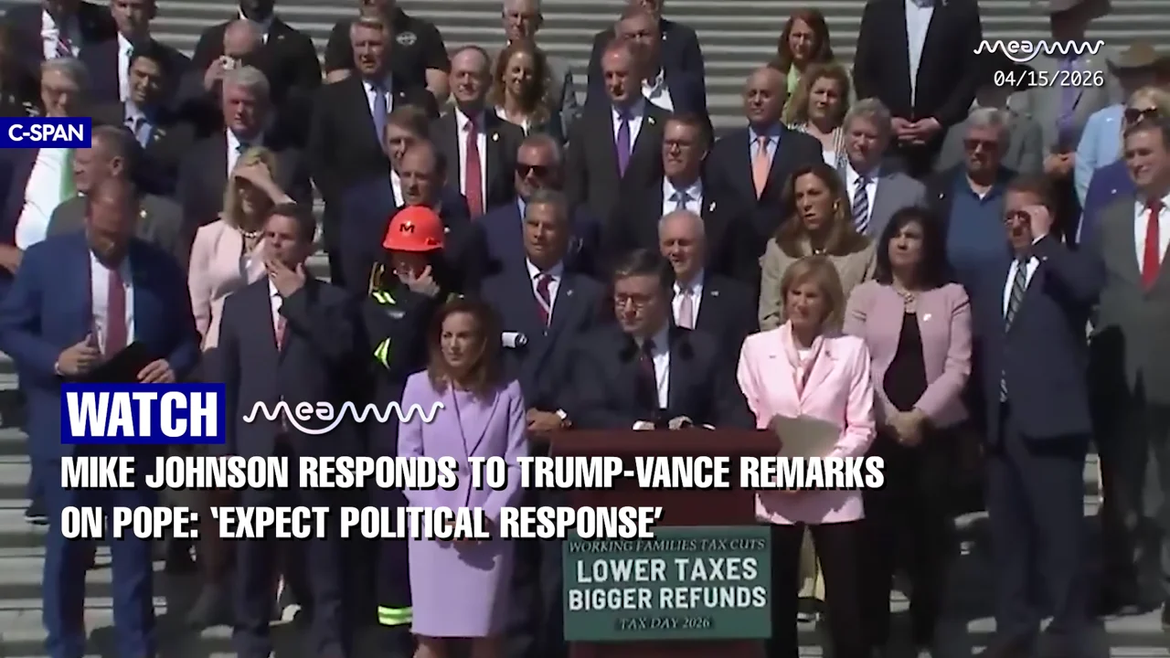 ‘Wade Into Politics, Expect Response’: Johnson Backs Trump-Vance , Slams Pope Leo XIV