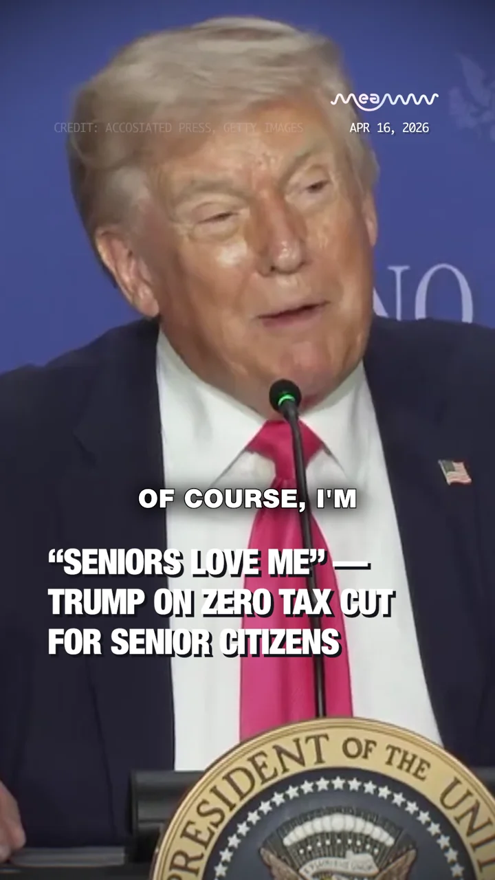 “Seniors Love me” -Trump on Zero Federal Tax for Senior Citizens; Jokes He is not a Senior at 79