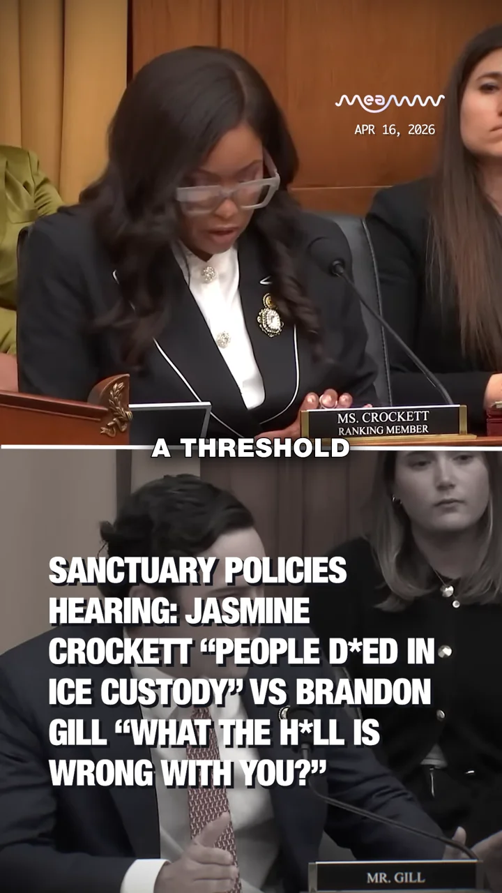 Sanctuary Policies Hearing: Jasmine Crockett “People D*ed in ICE Custody” vs Brandon Gill “What the H*ll Is Wrong With You?”