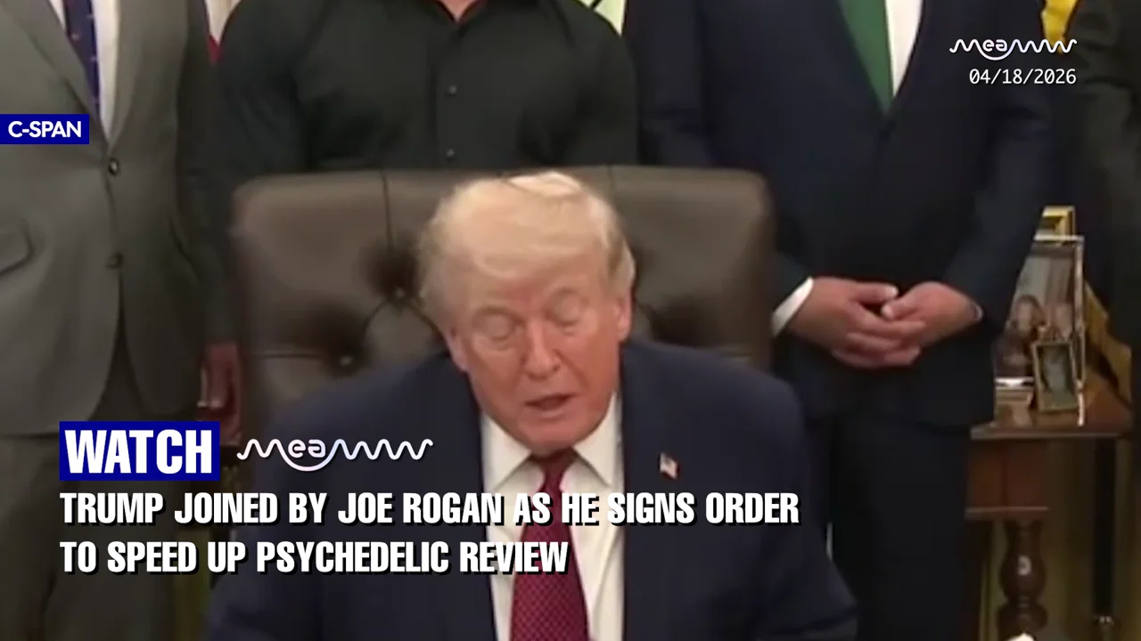 WATCH - Joe Rogan Joins Trump As He & RFK Jr. Launch $50M Psychedelic Research That Could Treat Mental Health Disorders