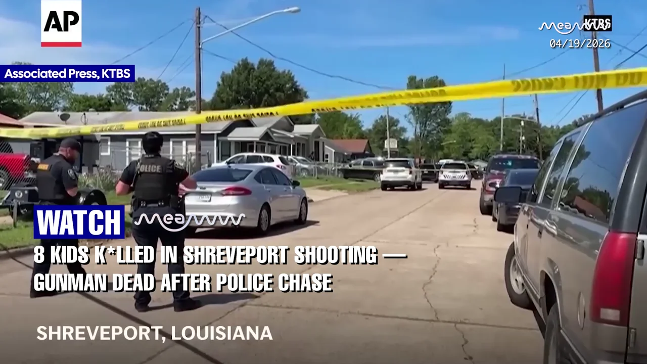 BREAKING! - 8 Kids Ki*led in Shreveport Sho*ting , Gunman D*ad After Police Chase