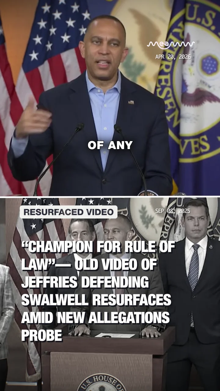 “Champion for Rule of Law”— Old Video of Jeffries Defending Swalwell Resurfaces Amid New Allegations Probe