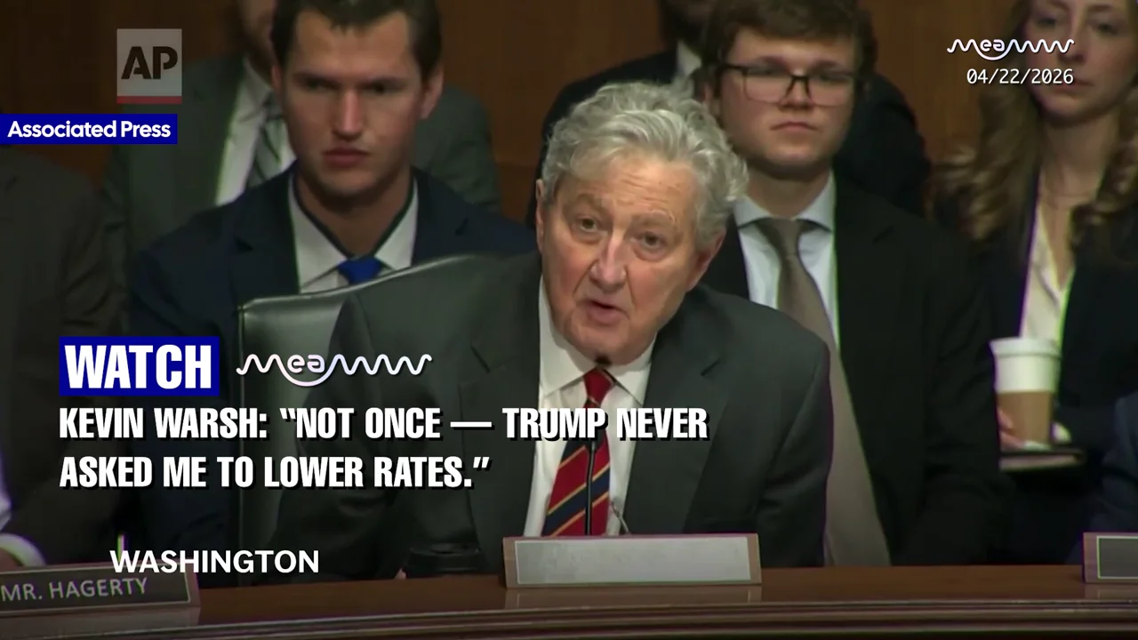 “WHO’S LYING?!” Warsh Clashes With Senators Over Trump’s Rate Cut Demands!