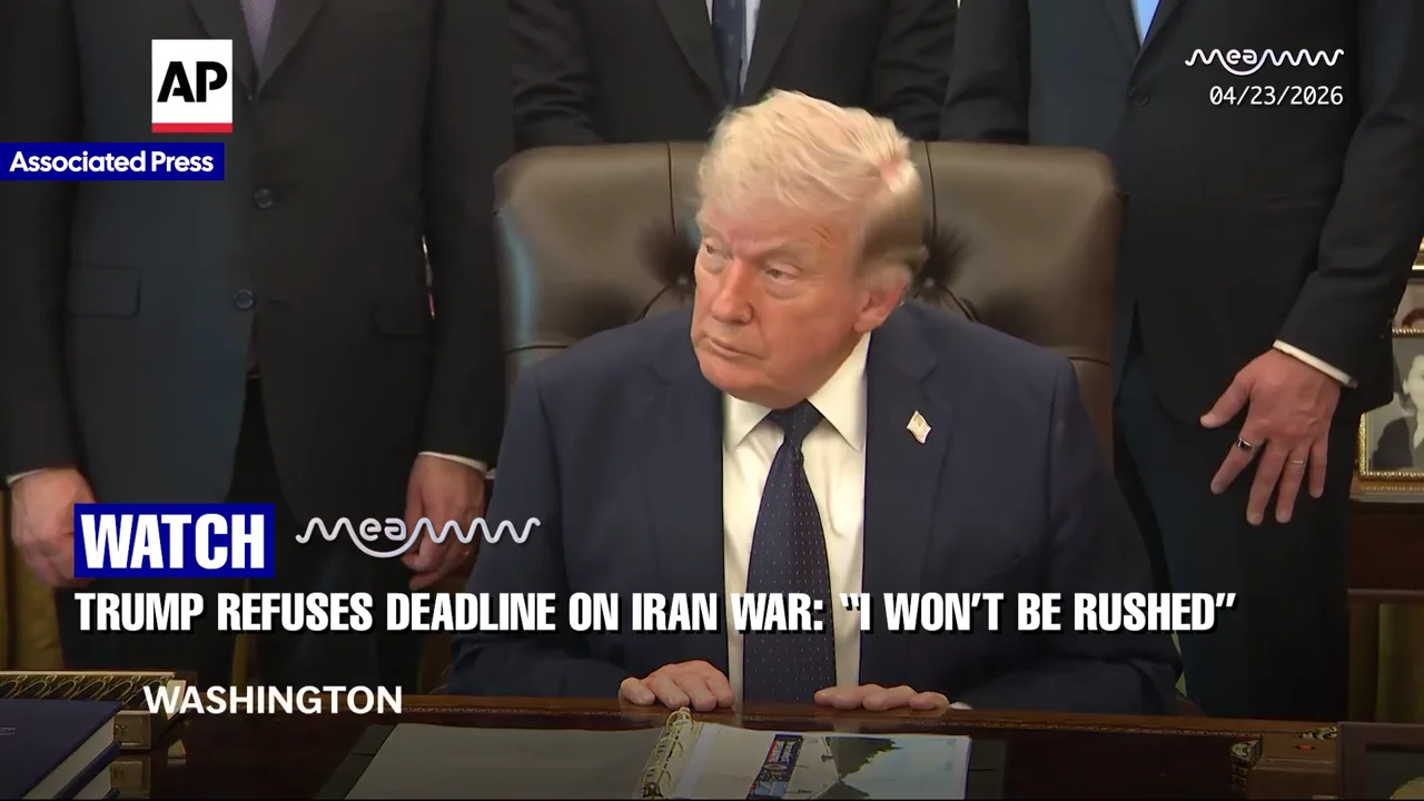 "I Don't Want to Rush Myself" - Trump Shuts Down Reporter & Says Conventional Strike Has Already Decimated Iran
