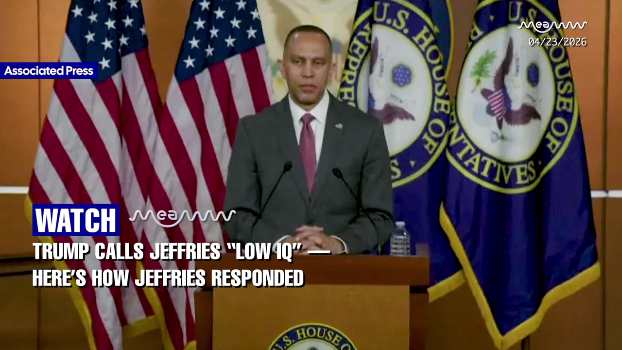 Hakeem Jeffries Responds to Donald Trump Calling Him “Low IQ”