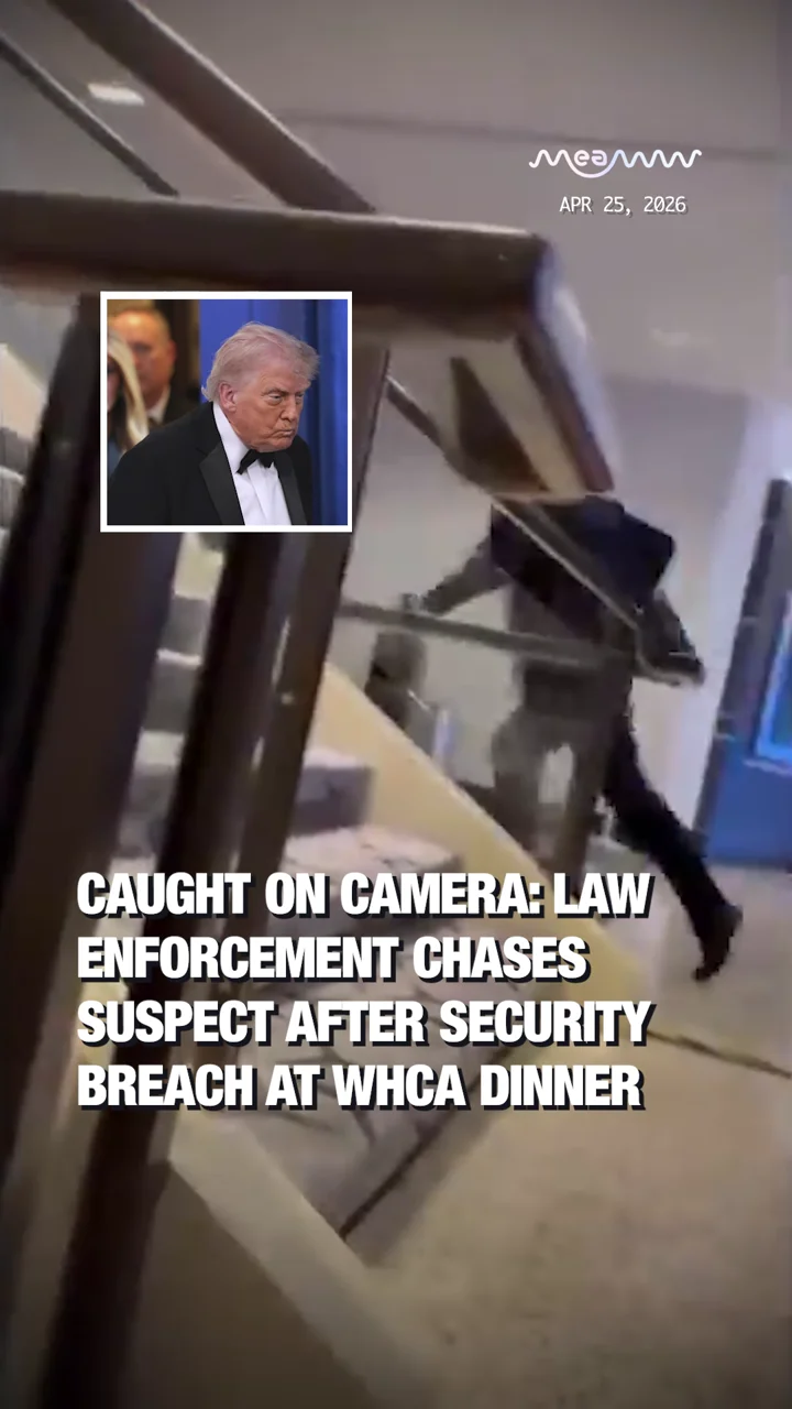 Caught on Camera: Law Enforcement Chases Suspect After Security Breach at WHCA Dinner