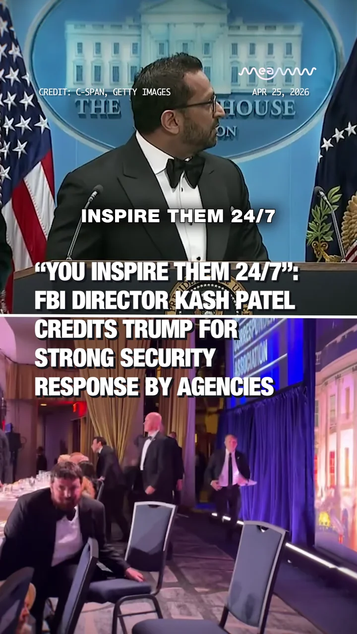 “You Inspire Them 24/7”: FBI Director Kash Patel Credits Trump for Strong Security Response by Agencies
