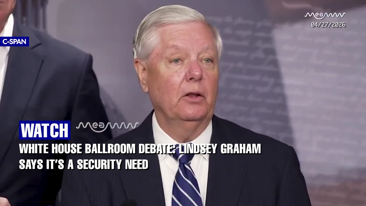 “NOT A VANITY PROJECT”: Lindsey Graham Defends $400M White House Ballroom Plan!