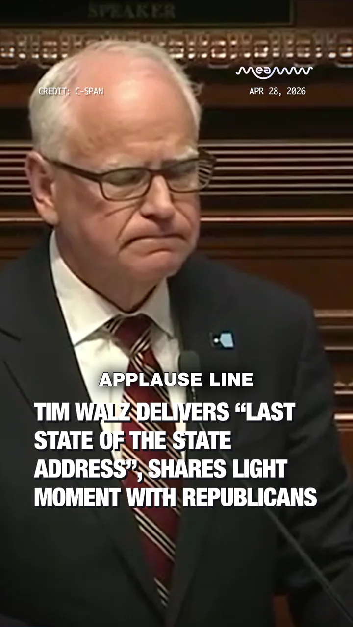 Tim Walz Delivers “last state of the state address”, Shares Light Moment with Republicans
