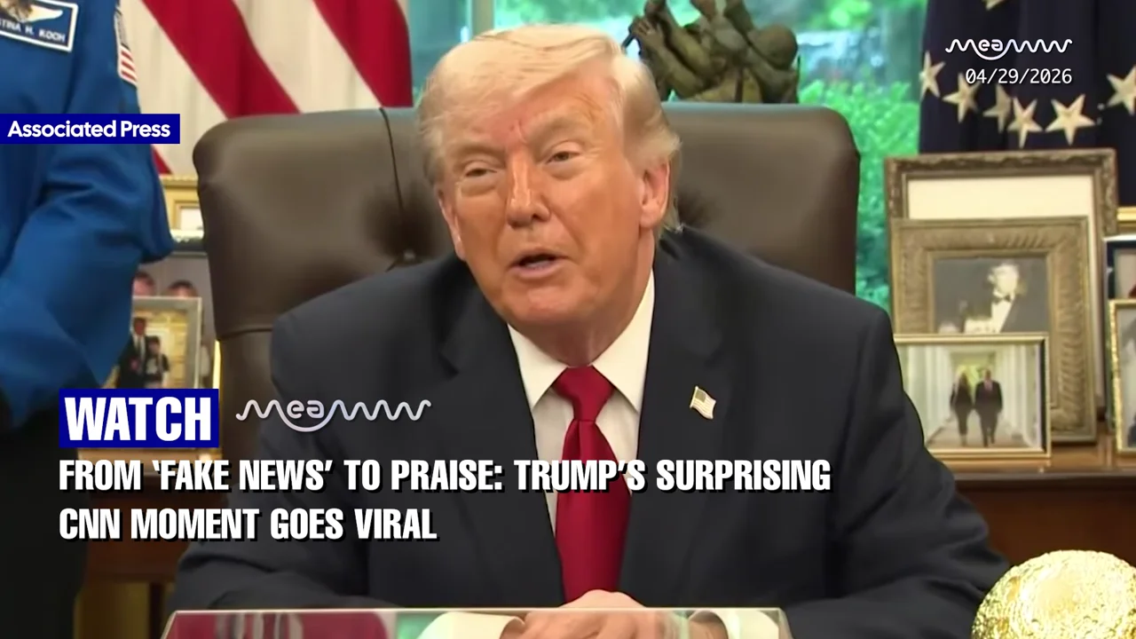 TRUMP’S EXPLOSIVE CNN U-TURN: From ‘Fake News’ to “That’s a Good Question”