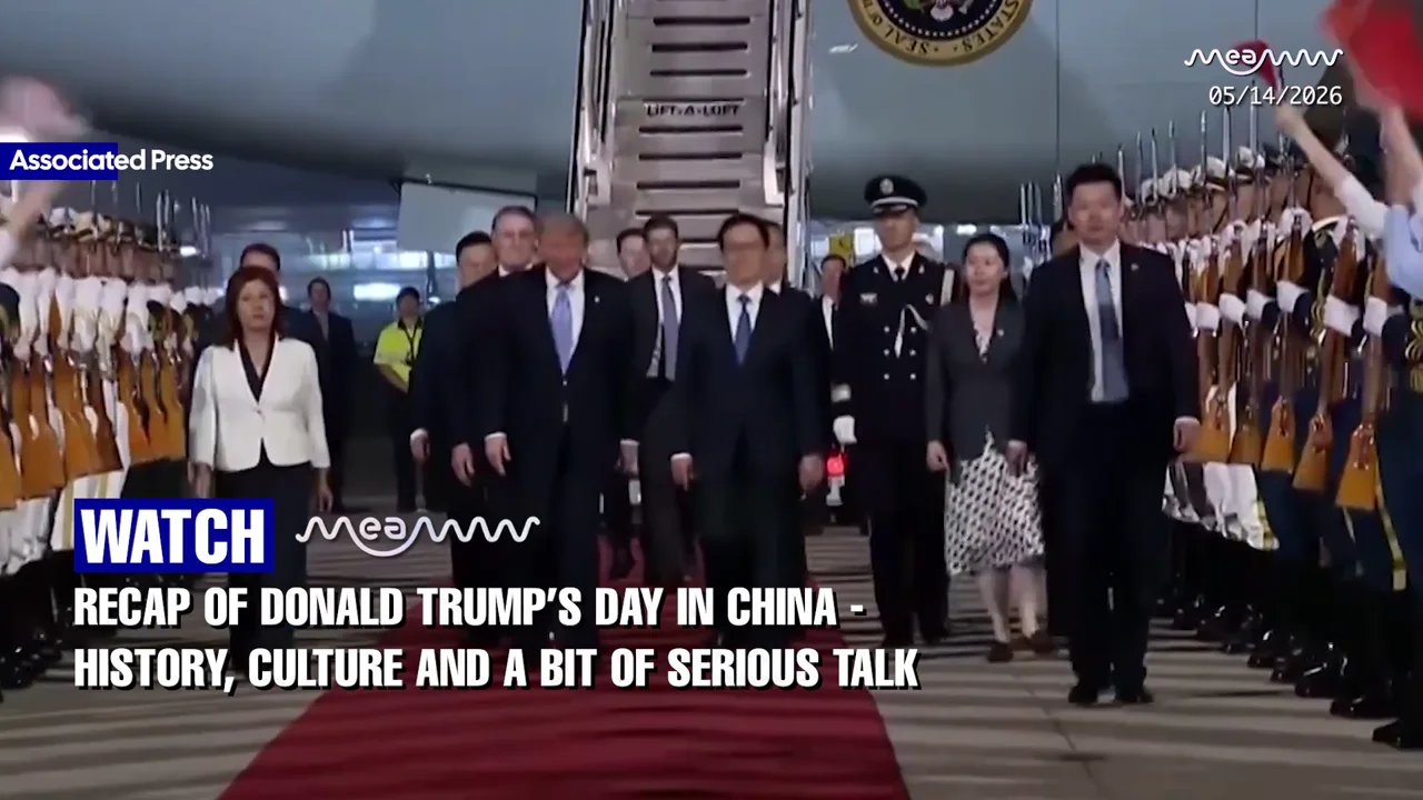 Recap of Donald Trump’s Day in China - History, Culture and a Bit of Serious Talk