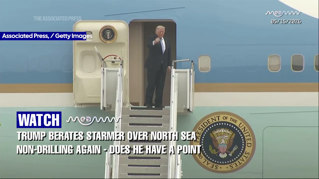 “Open Up the North Sea!”: Trump Warns Starmer’s Premiership is in Jeopardy