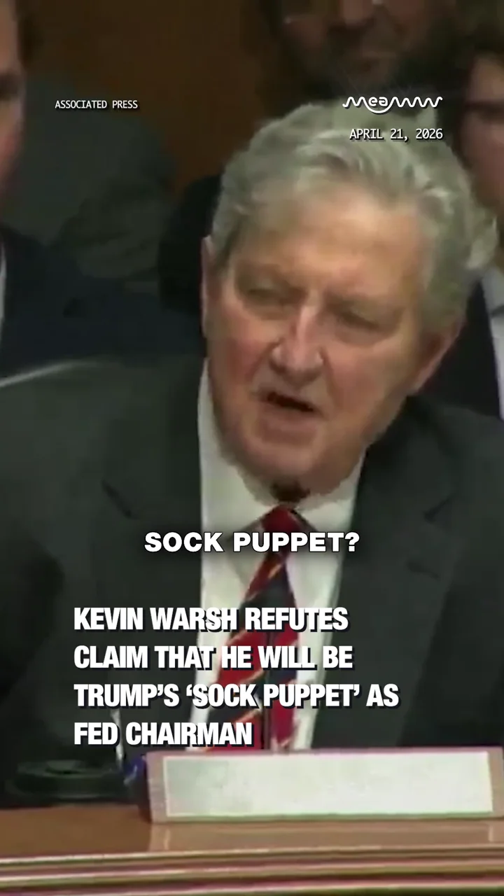 Kevin Warsh refutes claim that he will be Trump’s ‘sock puppet’ as Fed Chairman