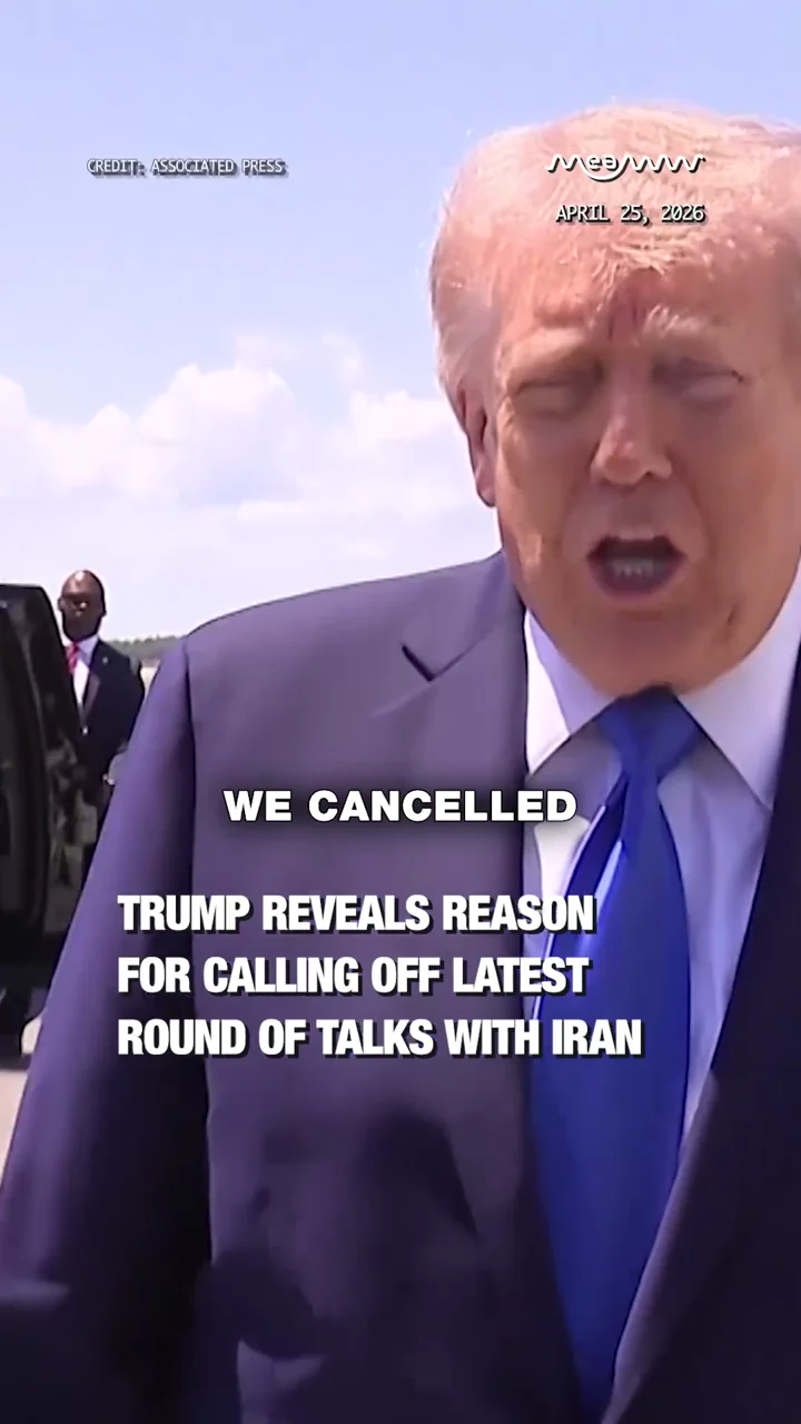 Trump reveals reason for calling off latest round of talks with Iran