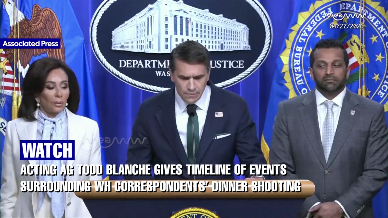 Acting AG Todd Blanche gives timeline of events surrounding WH Correspondents’ Dinner shooting